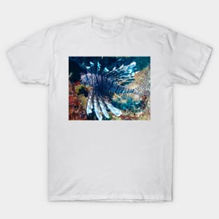 Caribbean Lion Fish at Night T-Shirt